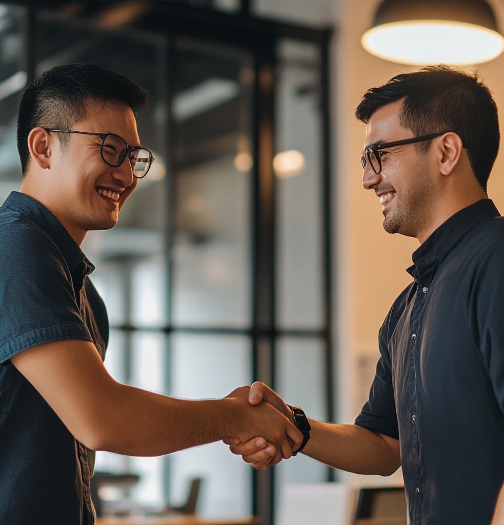 Business tax professionals at work