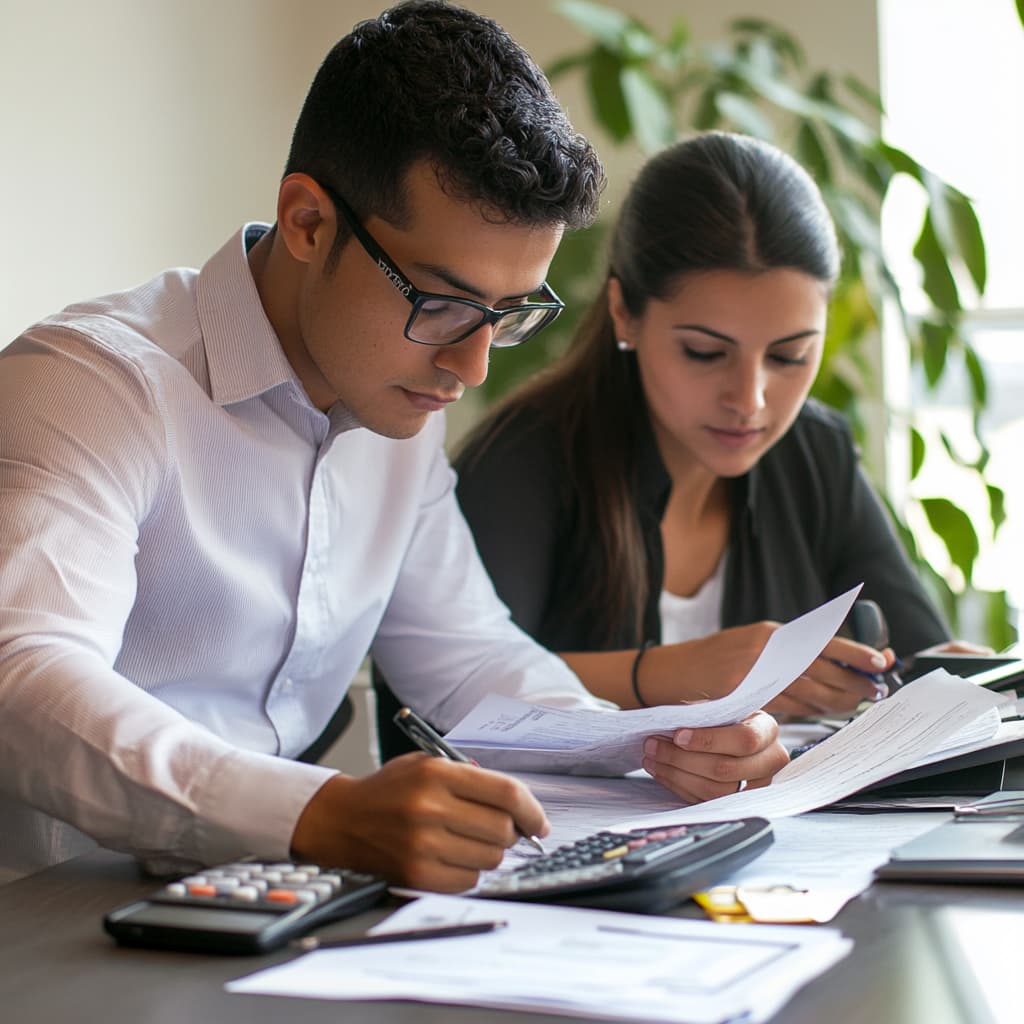 CPA consulting with a client