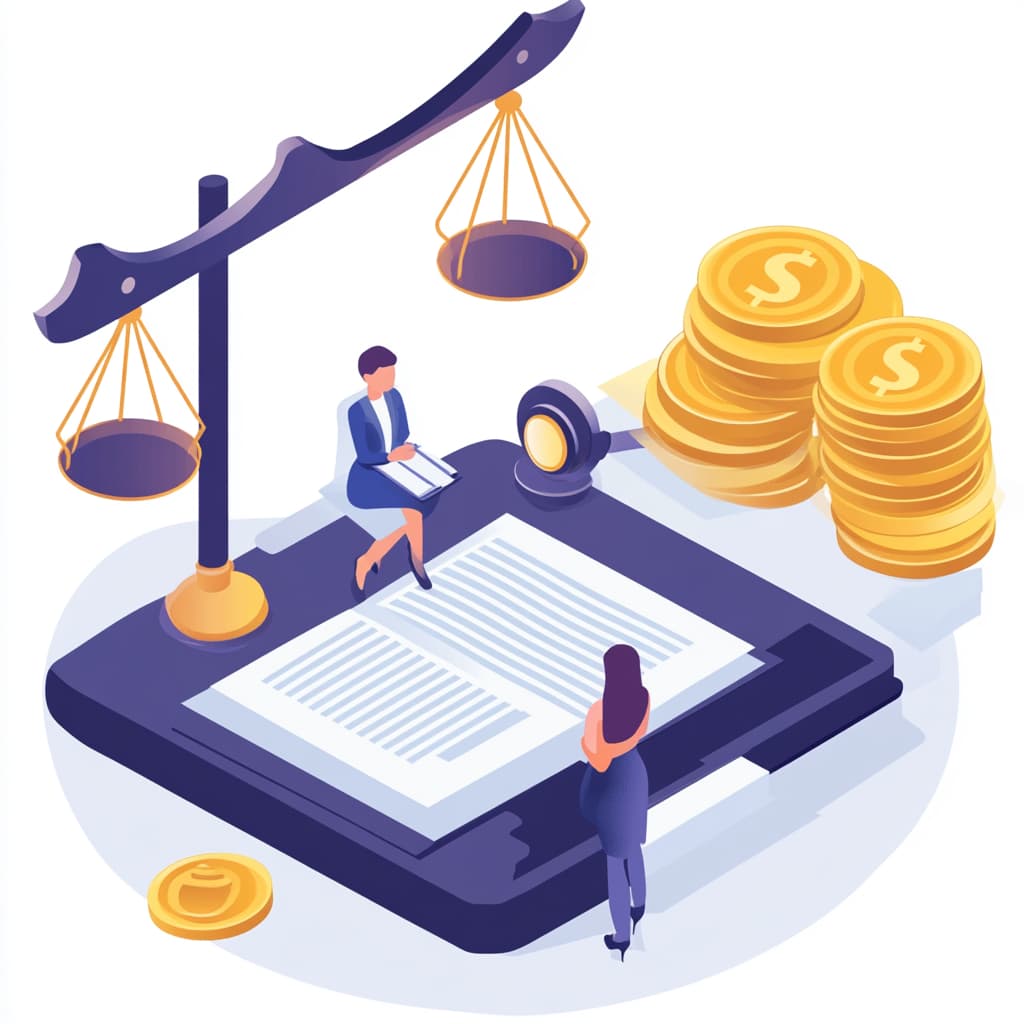 IRS representative assisting a client