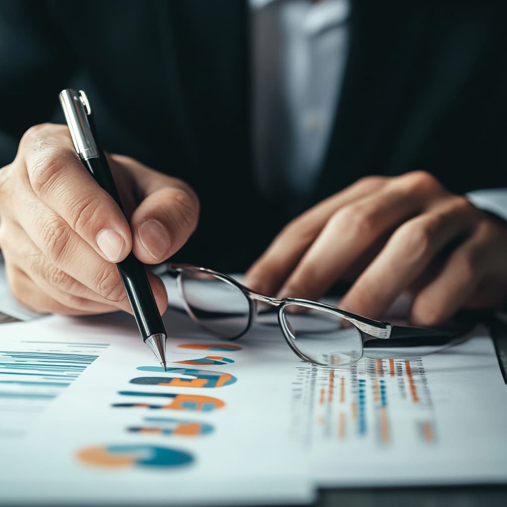 IRS audit professional working on client case