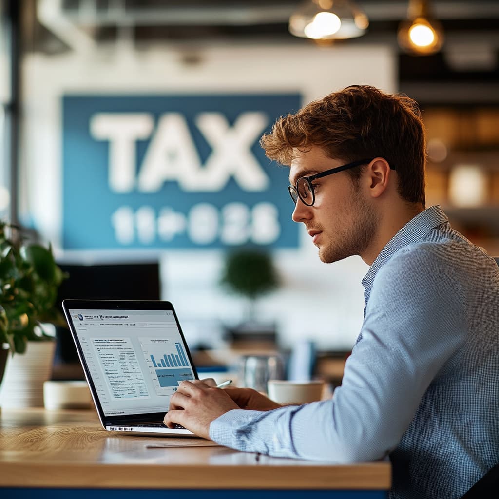 Tax resolution expert consulting with a client